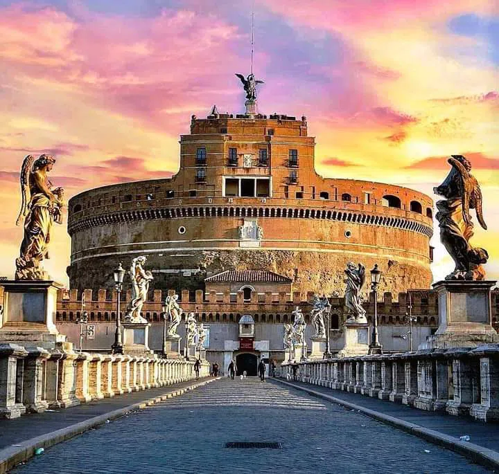 Castel Sant'Angelo (Hadrian's Mausoleum) — summer night opening, Rome