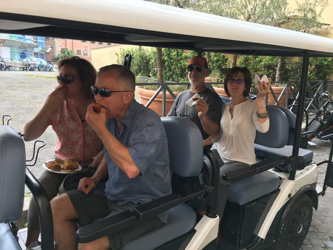 Rome in Golf Cart, Rome