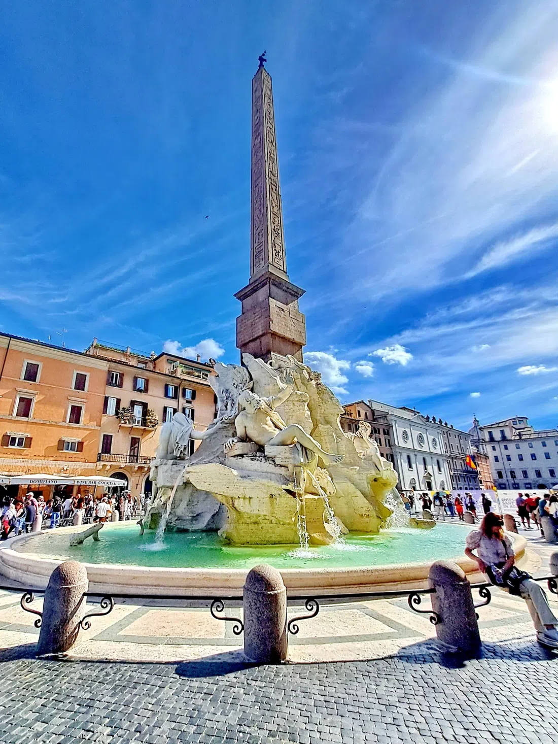 Fontana dei Quattro Fiumi (Piazza Navona), Rome