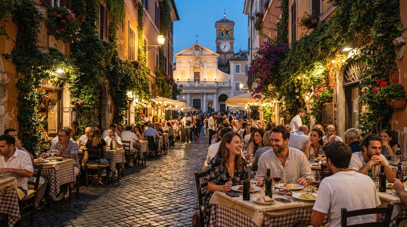 Trastevere, Rome: cobbles, trattorie and late nights across the Tiber